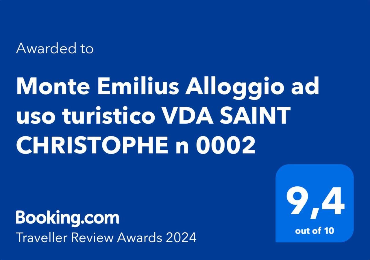 Monte Emilius Alloggio Ad Uso Turistico Vda Saint Christophe N 0002 Экстерьер фото